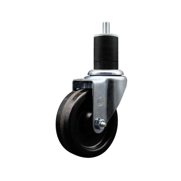 4'' Phenolic Wheel Swivel 1-3/4'' Expanding Stem Caster